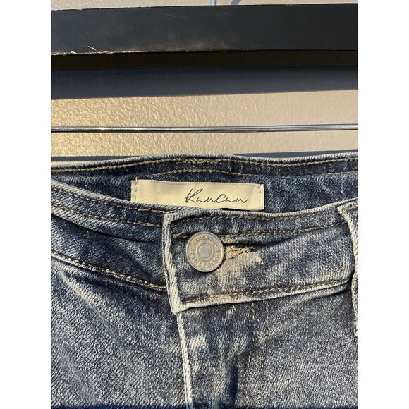 kancan cargo jeans Size 13/30 Medium Wash Stretch - Picture 4 of 5